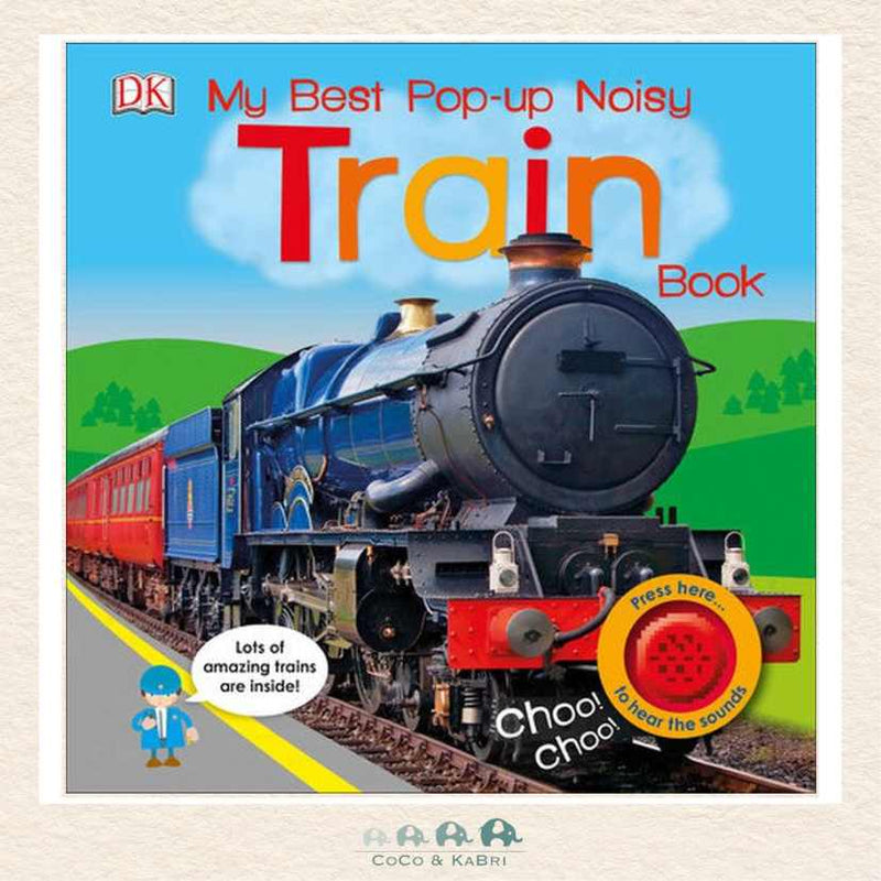 My Best Pop-up Noisy Train Book, CoCo & KaBri Children's Boutique