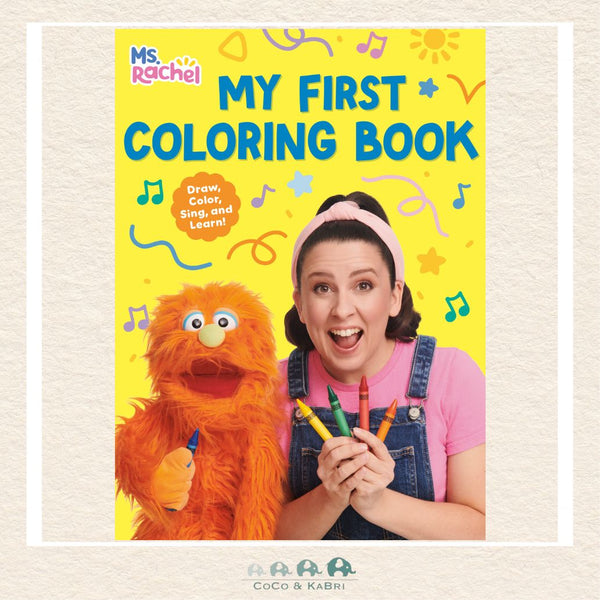 My First Coloring Book (Ms. Rachel), CoCo & KaBri Children's Boutique, Brooks Alberta Canada
