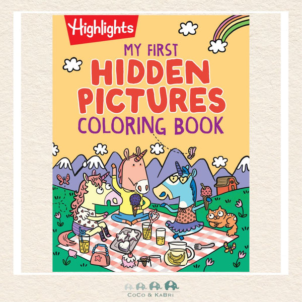 My First Hidden Pictures Coloring Book, CoCo & KaBri Children's Boutique, Brooks Alberta Canada