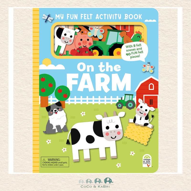 My Fun Felt Activity Book On the Farm, CoCo & KaBri Children's Boutique, Brooks Alberta Canada