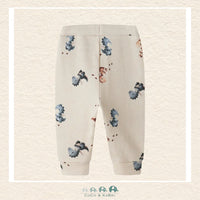 Name It: Baby Boy Sweatpants - White with Baby Dragons, CoCo & KaBri Children's Boutique, Brooks Alberta Canada