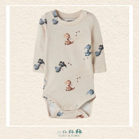 Name It: Baby Boy White Diaper Shirt with Baby Dragons, CoCo & KaBri Children's Boutique, Brooks Alberta Canada