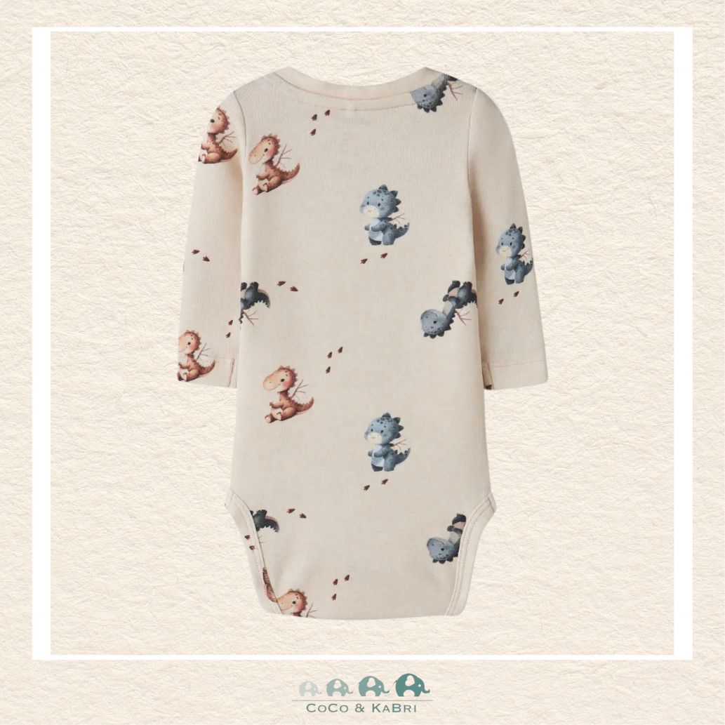 Name It: Baby Boy White Diaper Shirt with Baby Dragons, CoCo & KaBri Children's Boutique, Brooks Alberta Canada