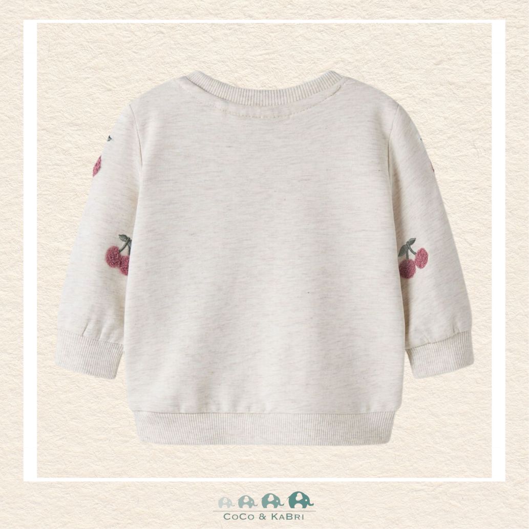 Name It: Baby Girl Cherry Sweatshirt, CoCo & KaBri Children's Boutique, Brooks Alberta Canada