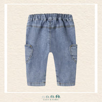 Name It: Baby Girl Mom Fit Jeans with Heart Pocket, CoCo & KaBri Children's Boutique, Brooks Alberta Canada