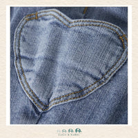 Name It: Baby Girl Mom Fit Jeans with Heart Pocket, CoCo & KaBri Children's Boutique, Brooks Alberta Canada