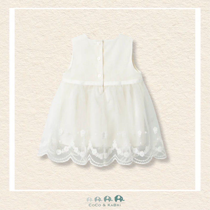 Name It: Baby Girl Off White Spencer Dress, CoCo & KaBri Children's Boutique, Brooks Alberta Canada