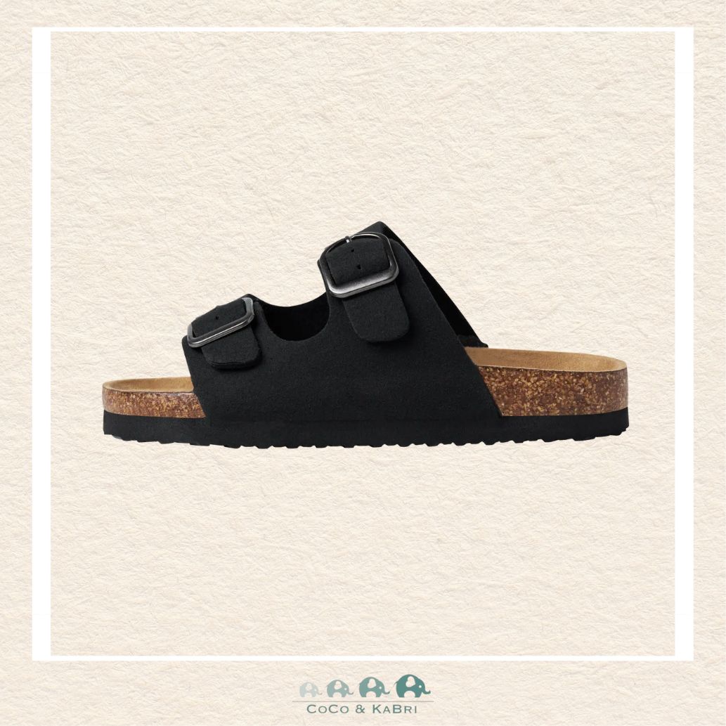 Name It: Black Sandals, CoCo & KaBri Children's Boutique, Brooks Alberta Canada
