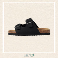 Name It: Black Sandals, CoCo & KaBri Children's Boutique, Brooks Alberta Canada
