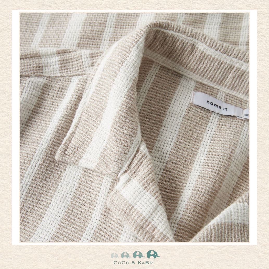 Name It: Boys Button Up Shirt, CoCo & KaBri Children's Boutique, Brooks Alberta Canada
