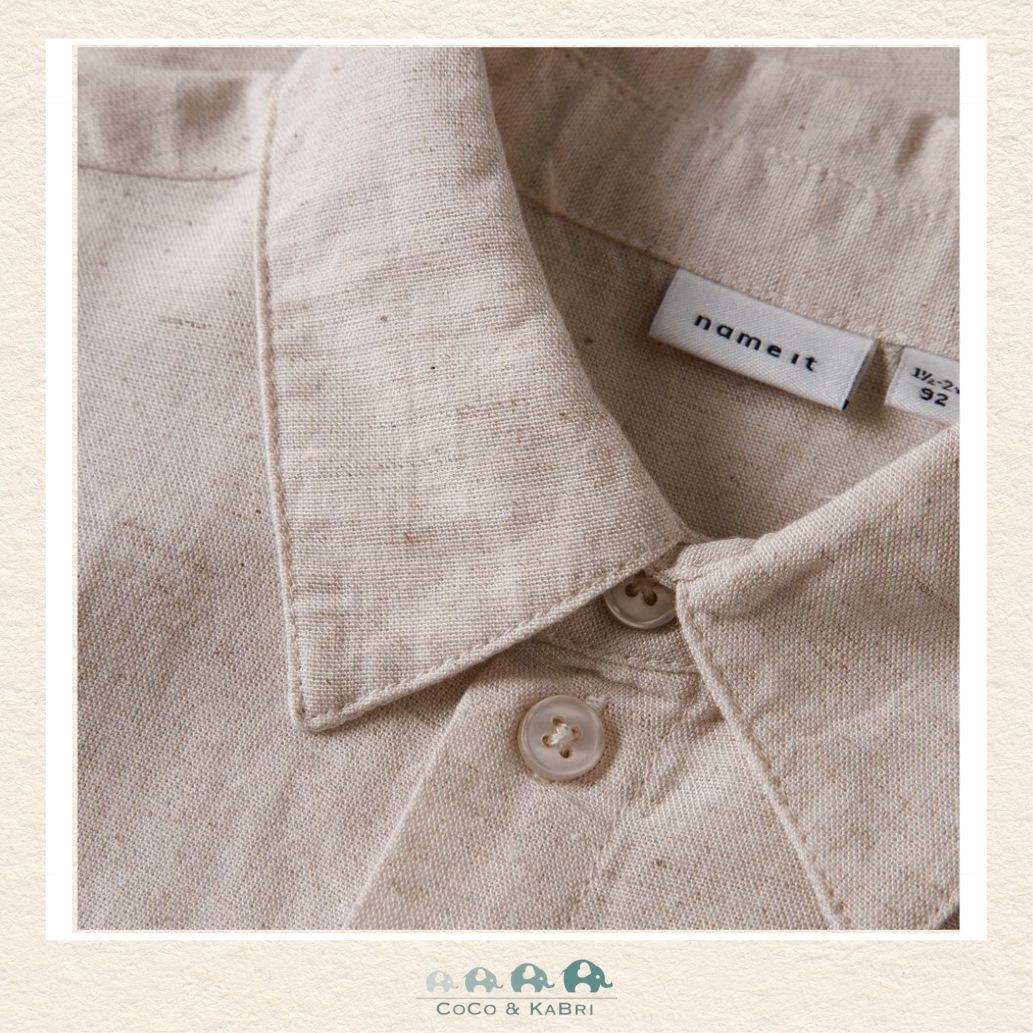 Name It: Boys Collared Shirt, CoCo & KaBri Children's Boutique, Brooks Alberta Canada