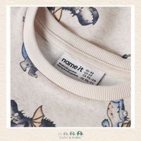 Detailed close-up of the dragon illustration highlighting the intricate graphic details and the premium, soft-touch boutique fabric