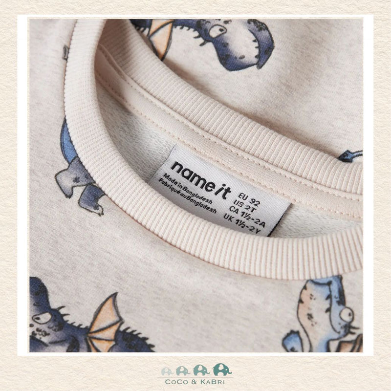Detailed close-up of the dragon illustration highlighting the intricate graphic details and the premium, soft-touch boutique fabric
