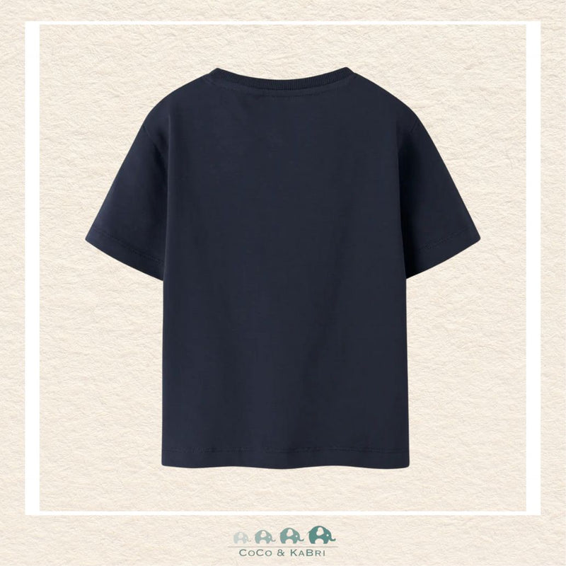 Name It: Boys' Teddy Black Tshirt, Back View, CoCo & KaBri Children's Boutique, Canada