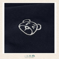 Name It: Boys' Teddy Black Tshirt, Close up view of Teddy, CoCo & KaBri Children's Boutique, Canada