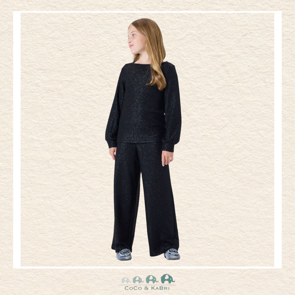 Name It: Girls Black Sparkly Top, CoCo & KaBri Children's Boutique, Brooks Alberta Canada