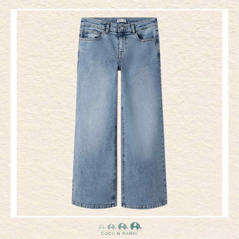 Name It Girls' Wide Leg Denim - Medium Wash, CoCo & KaBri Children's Boutique, Brooks Alberta Canada