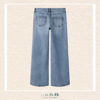 Name It Girls' Wide Leg Denim - Medium Wash, CoCo & KaBri Children's Boutique, Brooks Alberta Canada