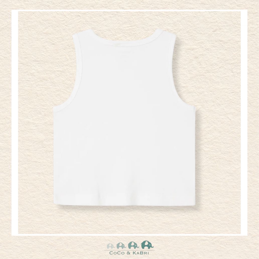 Name It: Tank Top - White, CoCo & KaBri Children's Boutique, Brooks Alberta Canada