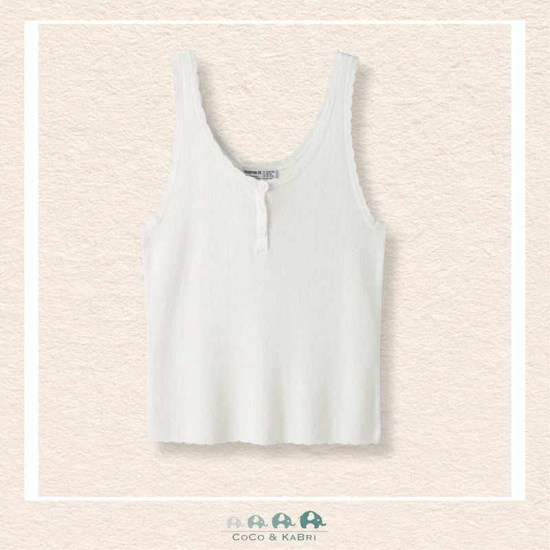 Name It: White Tank Top, CoCo & KaBri Children's Boutique, Brooks Alberta Canada