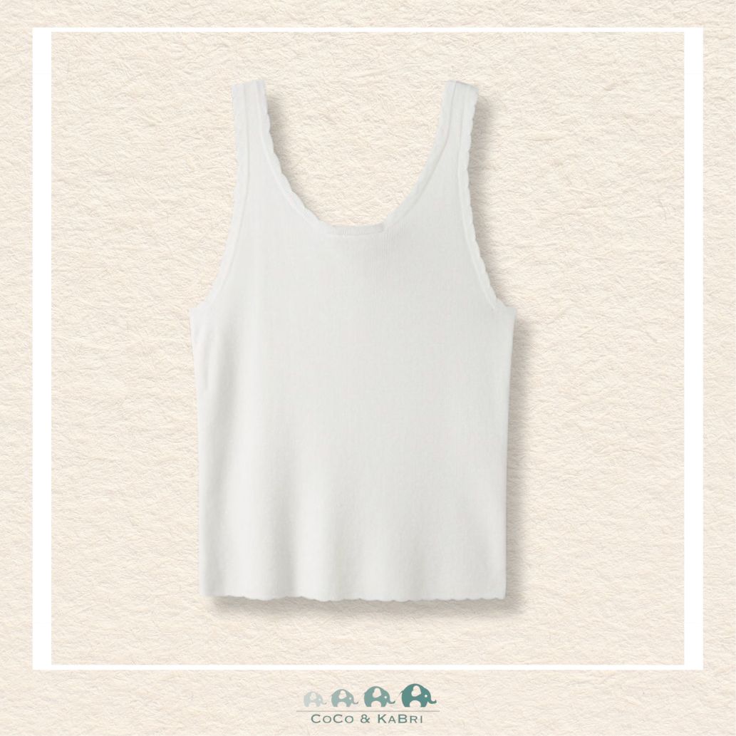 Name It: White Tank Top, CoCo & KaBri Children's Boutique, Brooks Alberta Canada