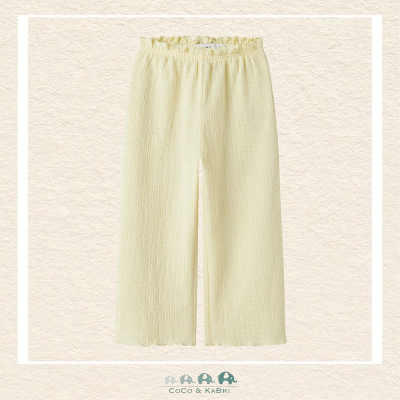 Name It: Yellow Sorbet Wide Pants, CoCo & KaBri Children's Boutique, Brooks Alberta Canada