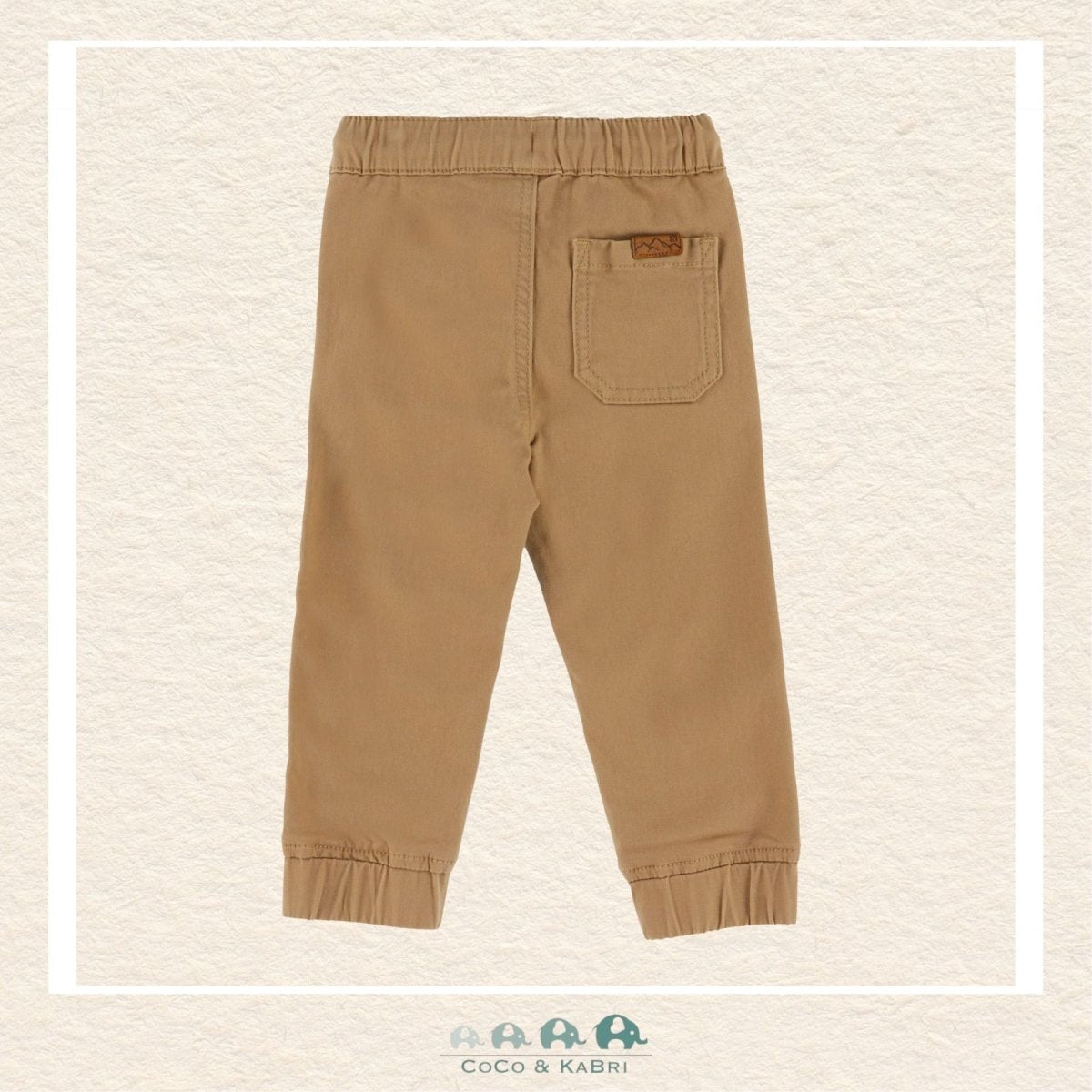 🇨🇦 Nano: Baby Boy Beige Pants, CoCo & KaBri Children's Boutique, Brooks Alberta Canada