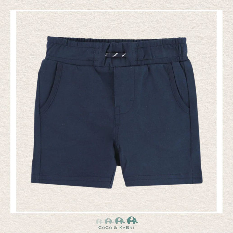 🇨🇦 Nano: Baby Boy Bermuda Shorts - Navy, CoCo & KaBri Children's Boutique