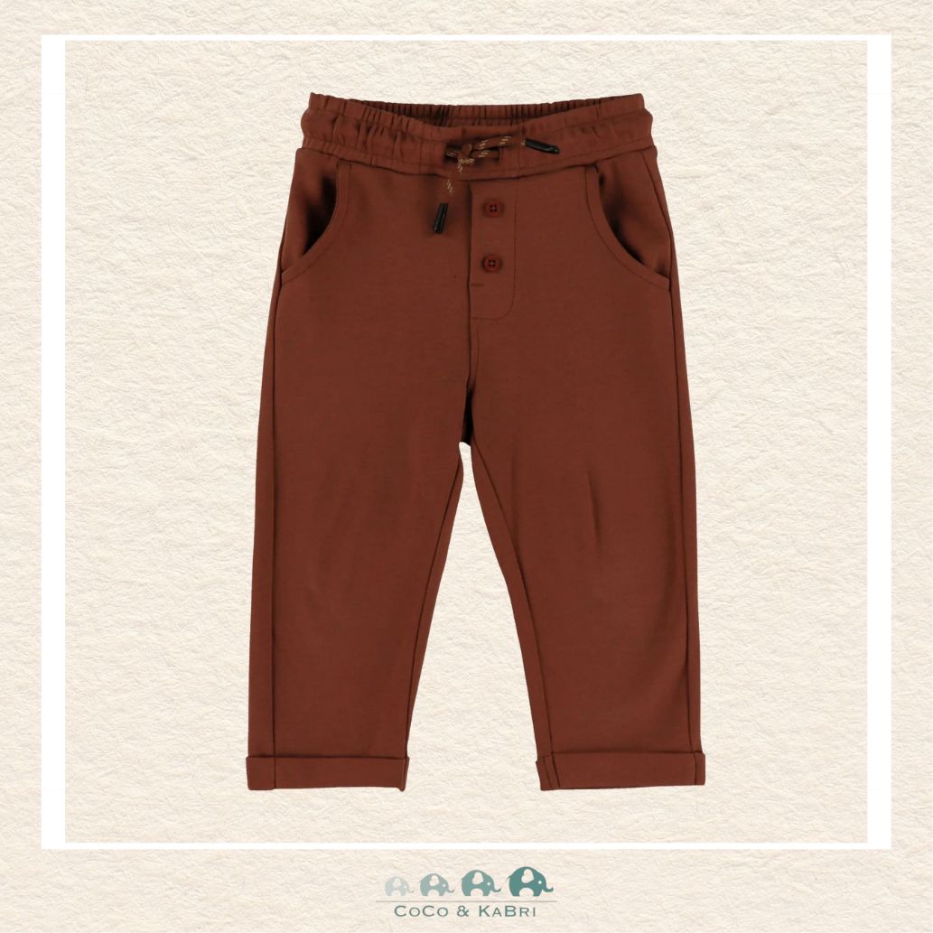 Nano: Baby Boy Brown Pants, CoCo & KaBri Children's Boutique, Brooks Alberta Canada
