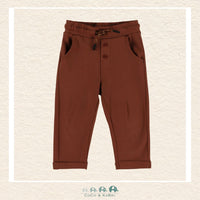 Nano: Baby Boy Brown Pants, CoCo & KaBri Children's Boutique, Brooks Alberta Canada