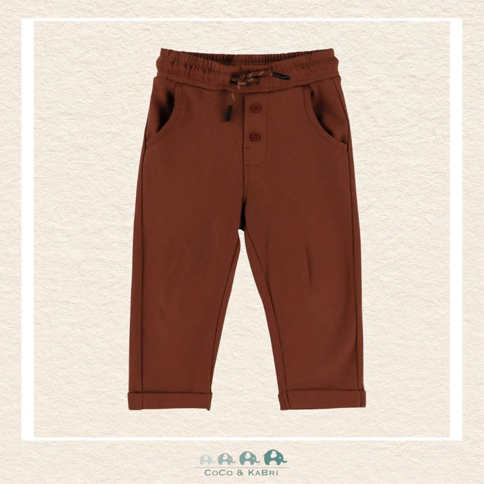 Nano: Baby Boy Brown Pants, CoCo & KaBri Children's Boutique, Brooks Alberta Canada