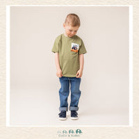 🇨🇦 Nano Baby Boy Green Tractor Tee, CoCo & KaBri Children's Boutique