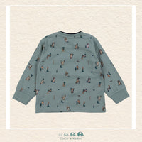 🇨🇦 Nano Baby Boy Long Sleeve Pocket Tee, CoCo & KaBri Children's Boutique