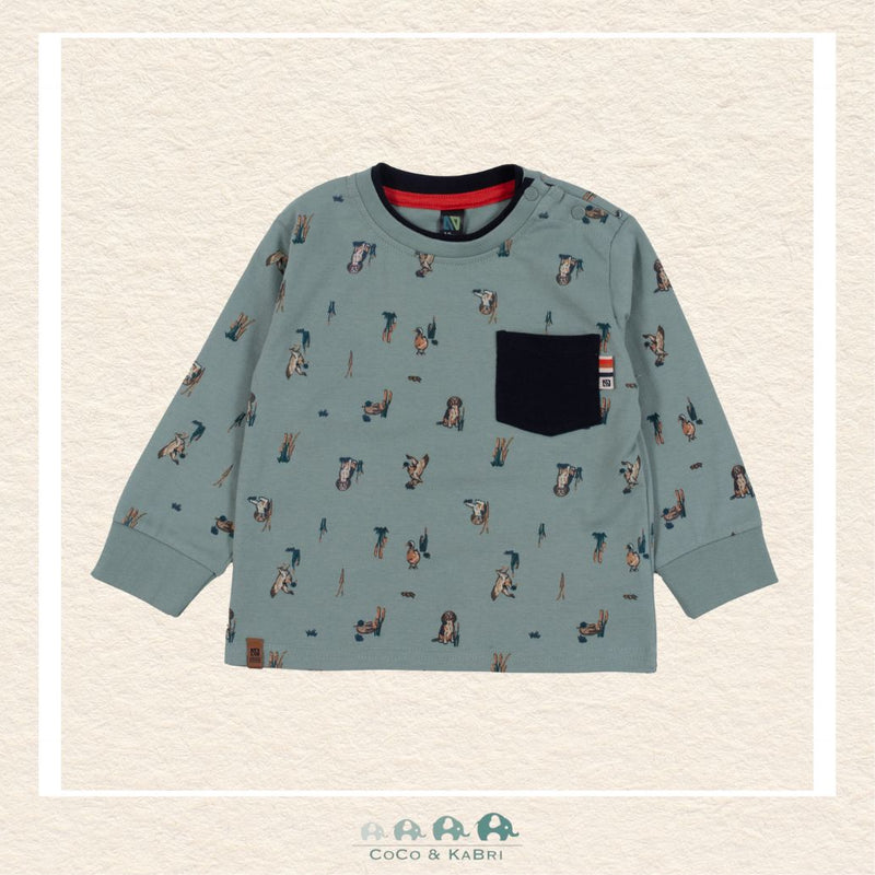 🇨🇦 Nano Baby Boy Long Sleeve Pocket Tee, CoCo & KaBri Children's Boutique