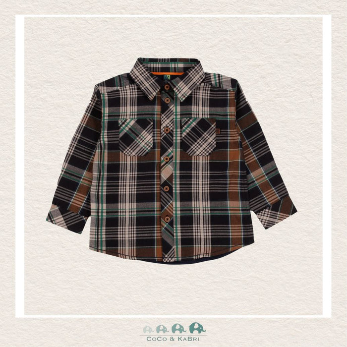 🇨🇦 Nano: Baby Boy Plaid Shirt, CoCo & KaBri Children's Boutique