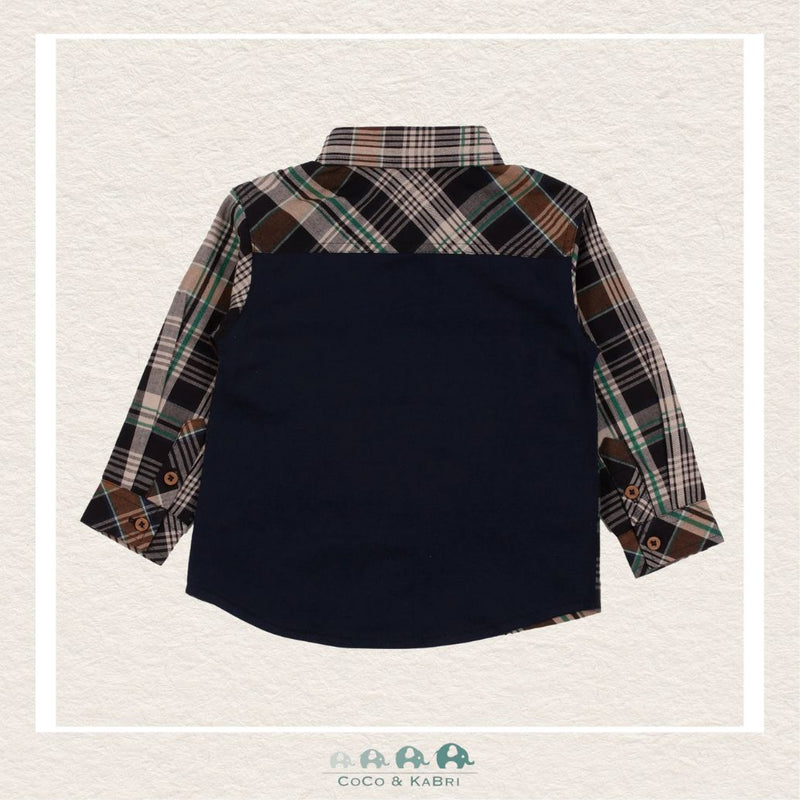 🇨🇦 Nano: Baby Boy Plaid Shirt, CoCo & KaBri Children's Boutique
