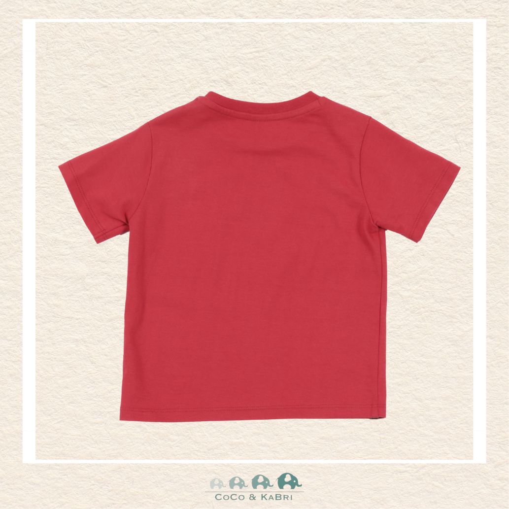 Nano: Baby Boy Red Shirt, CoCo & KaBri Children's Boutique, Brooks Alberta Canada