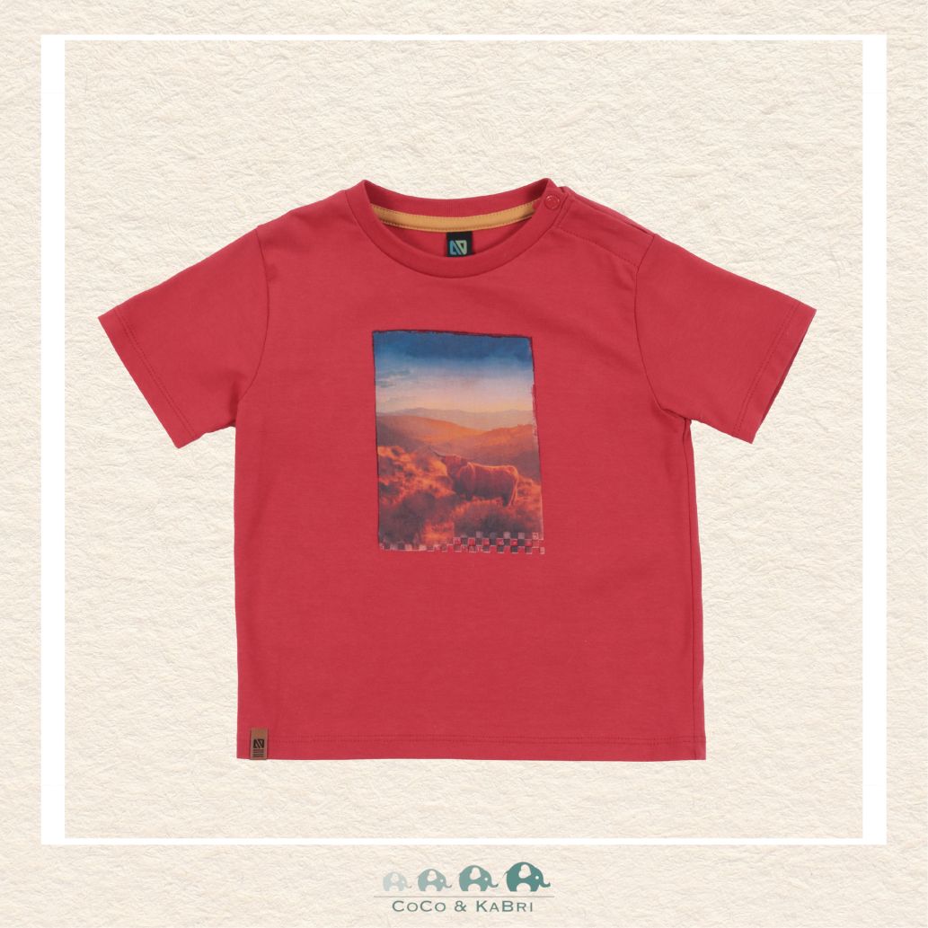 Nano: Baby Boy Red Shirt, CoCo & KaBri Children's Boutique, Brooks Alberta Canada