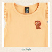 Nano: Baby Girl Bodysuit With Bib, CoCo & KaBri Children's Boutique, Brooks Alberta Canada