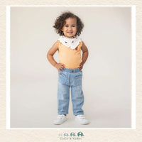 Nano: Baby Girl Bodysuit With Bib, CoCo & KaBri Children's Boutique, Brooks Alberta Canada