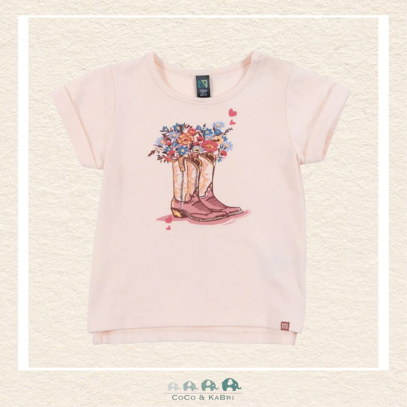 Nano: Baby Girl Pink Shirt, CoCo & KaBri Children's Boutique