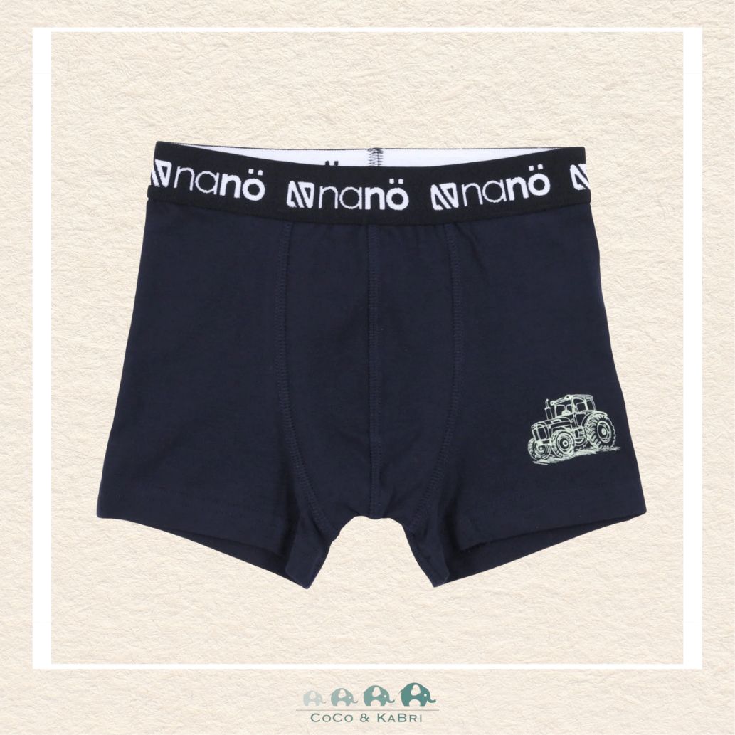 Nano: Boxers Set of 2 - Tractor, CoCo & KaBri Children's Boutique, Brooks Alberta Canada