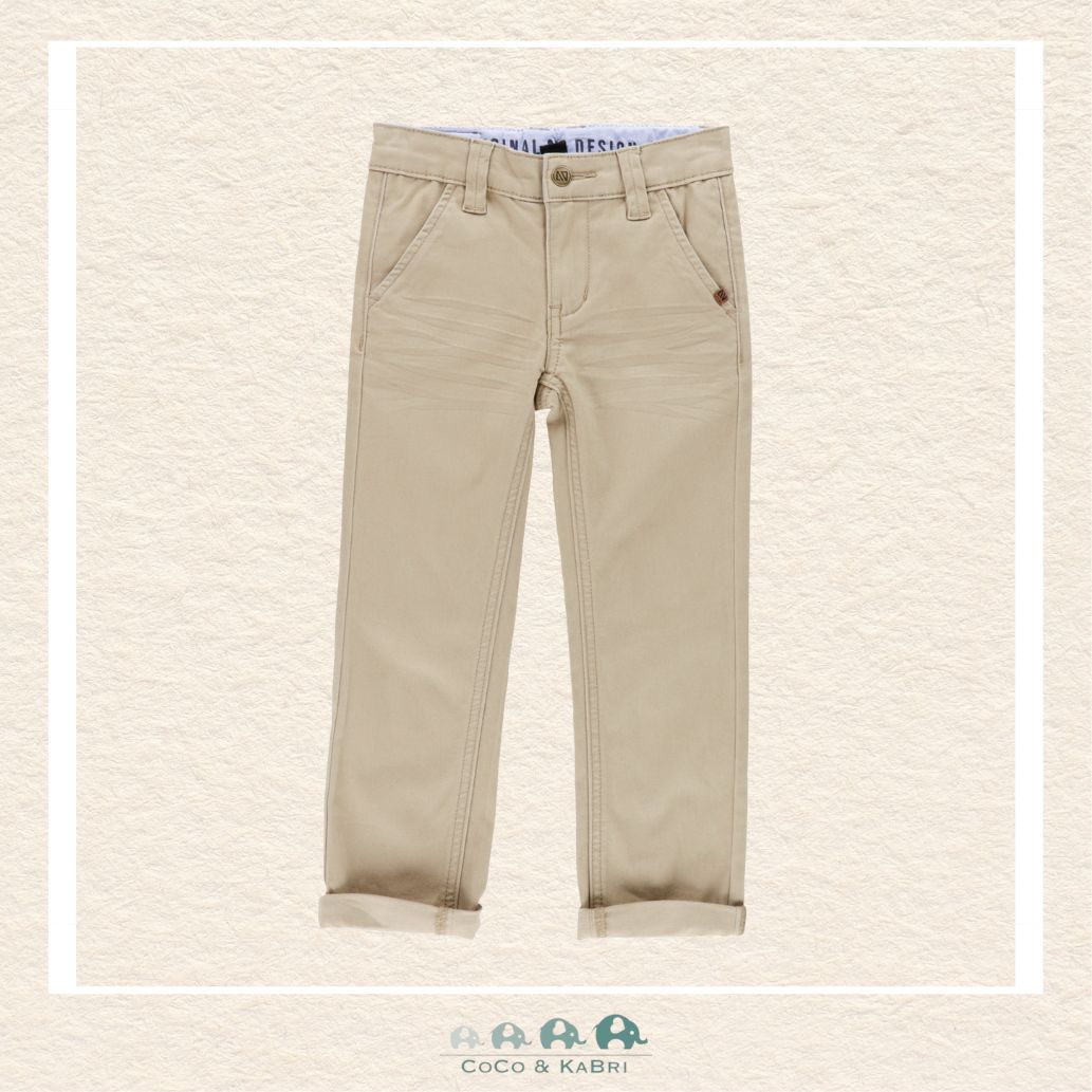 Nano: Boys’ Beige Pants, CoCo & KaBri Children's Boutique, Brooks Alberta Canada