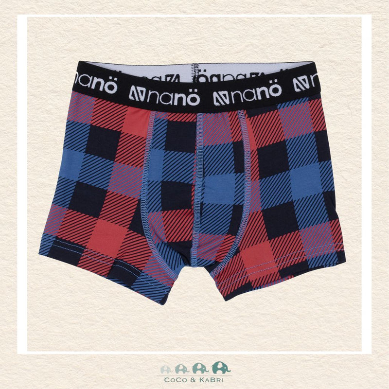 🇨🇦 Nano Boys Blue Boxers 2 Pack (Yeti & Plaid), CoCo & KaBri Children's Boutique