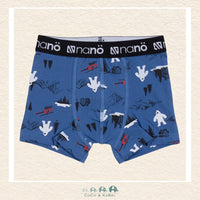 🇨🇦 Nano Boys Blue Boxers 2 Pack (Yeti & Plaid), CoCo & KaBri Children's Boutique