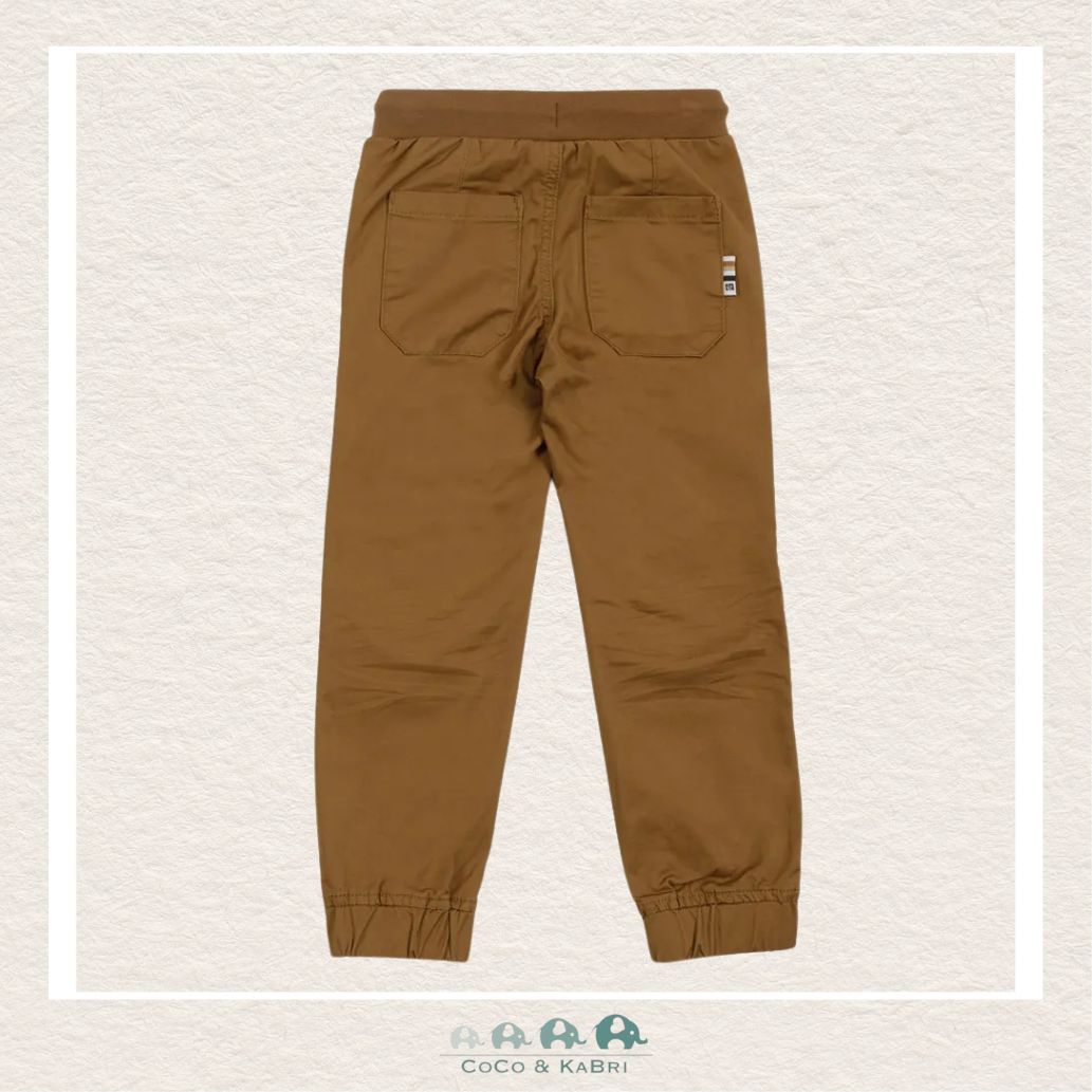 *🇨🇦 Nano Boys Jogger Style Caramel Pants, CoCo & KaBri Children's Boutique