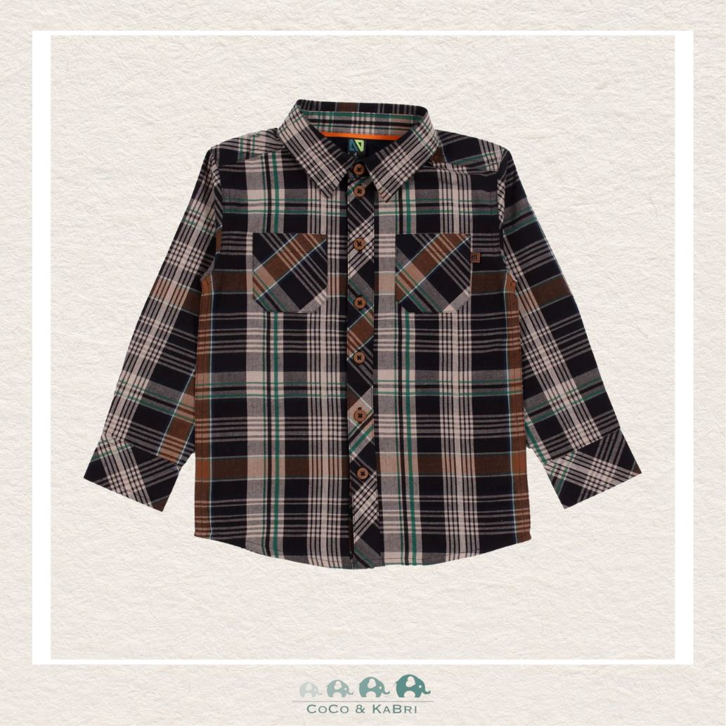*🇨🇦 Nano: Boys Plaid Shirt, CoCo & KaBri Children's Boutique