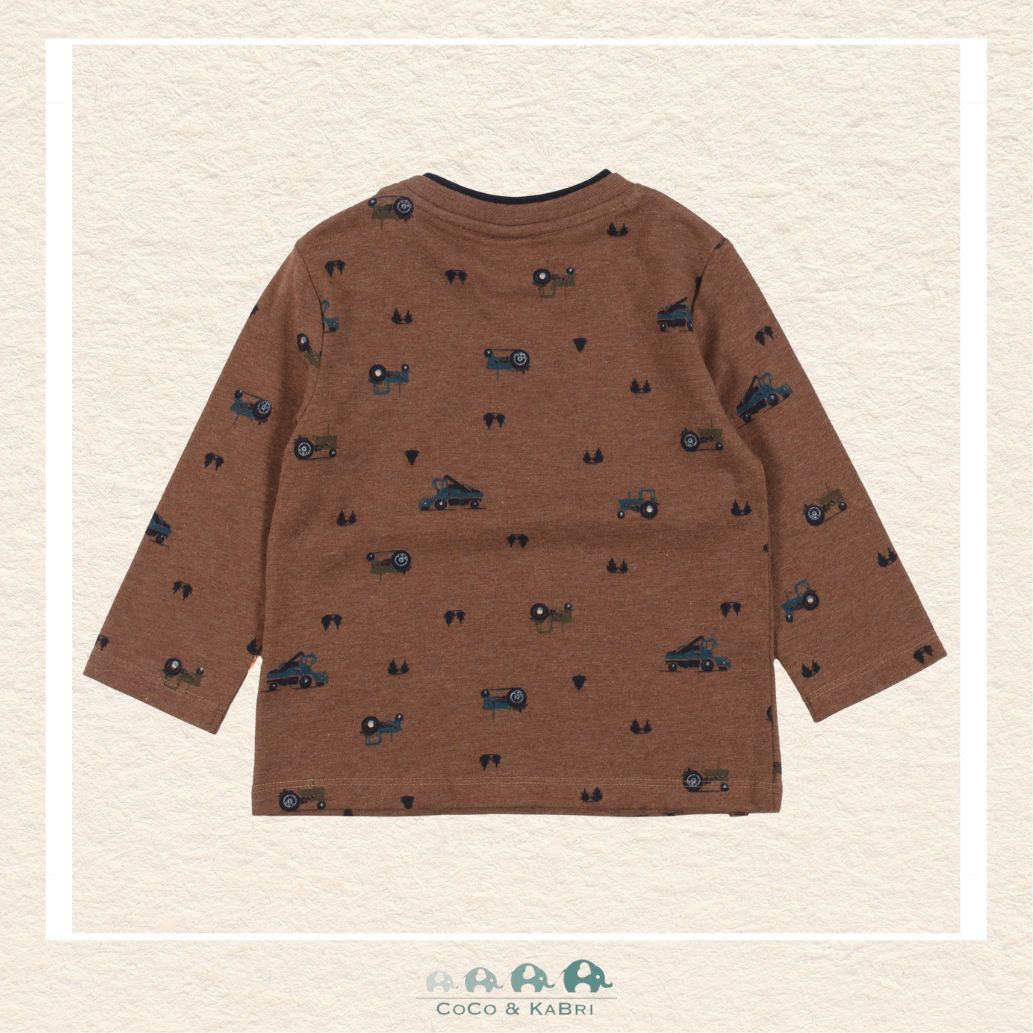 🇨🇦 Nano Brown Baby Long sleeve tee, CoCo & KaBri Children's Boutique