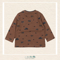🇨🇦 Nano Brown Baby Long sleeve tee, CoCo & KaBri Children's Boutique