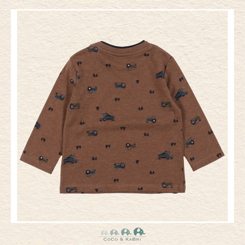 🇨🇦 Nano Brown Baby Long sleeve tee, CoCo & KaBri Children's Boutique